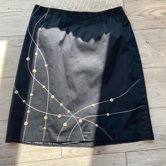 Cotton, Lined, Laura Plus 16W, with Buttons & Swirl Stitch Design - Picture 8 of 14